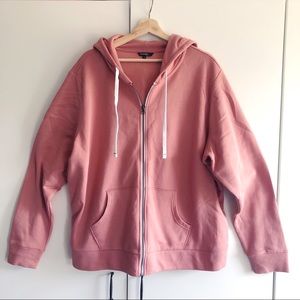 Pink Zip Hoodie